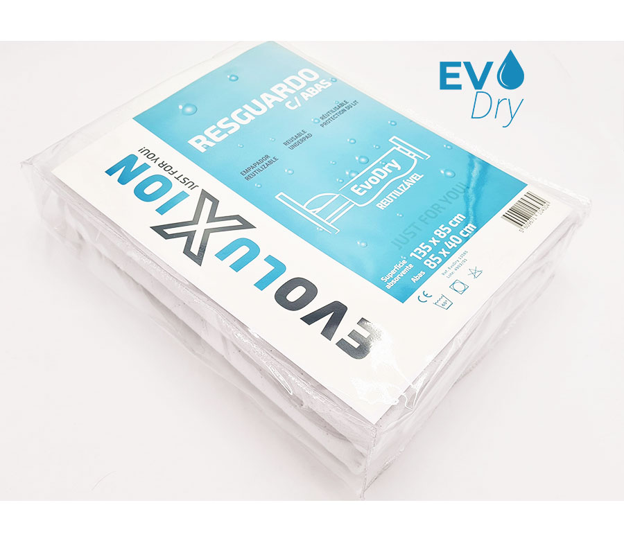 Empapador reutilizable Evodry especialmente disenado para uso doméstico y geriátrico.